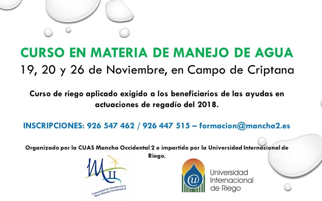 Curso presencial organizado por la CUAS Mancha Occidental II