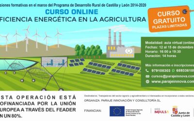 CURSO ON LINE DE EFICIENCIA ENERGÉTICA EN AGRICULTURA